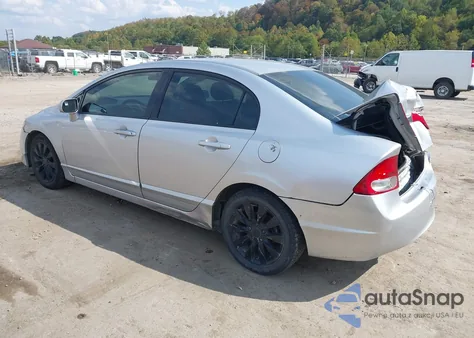 2009 Honda Civic Ex-L из США, поврежденный, VIN 2HGFA16919H325365